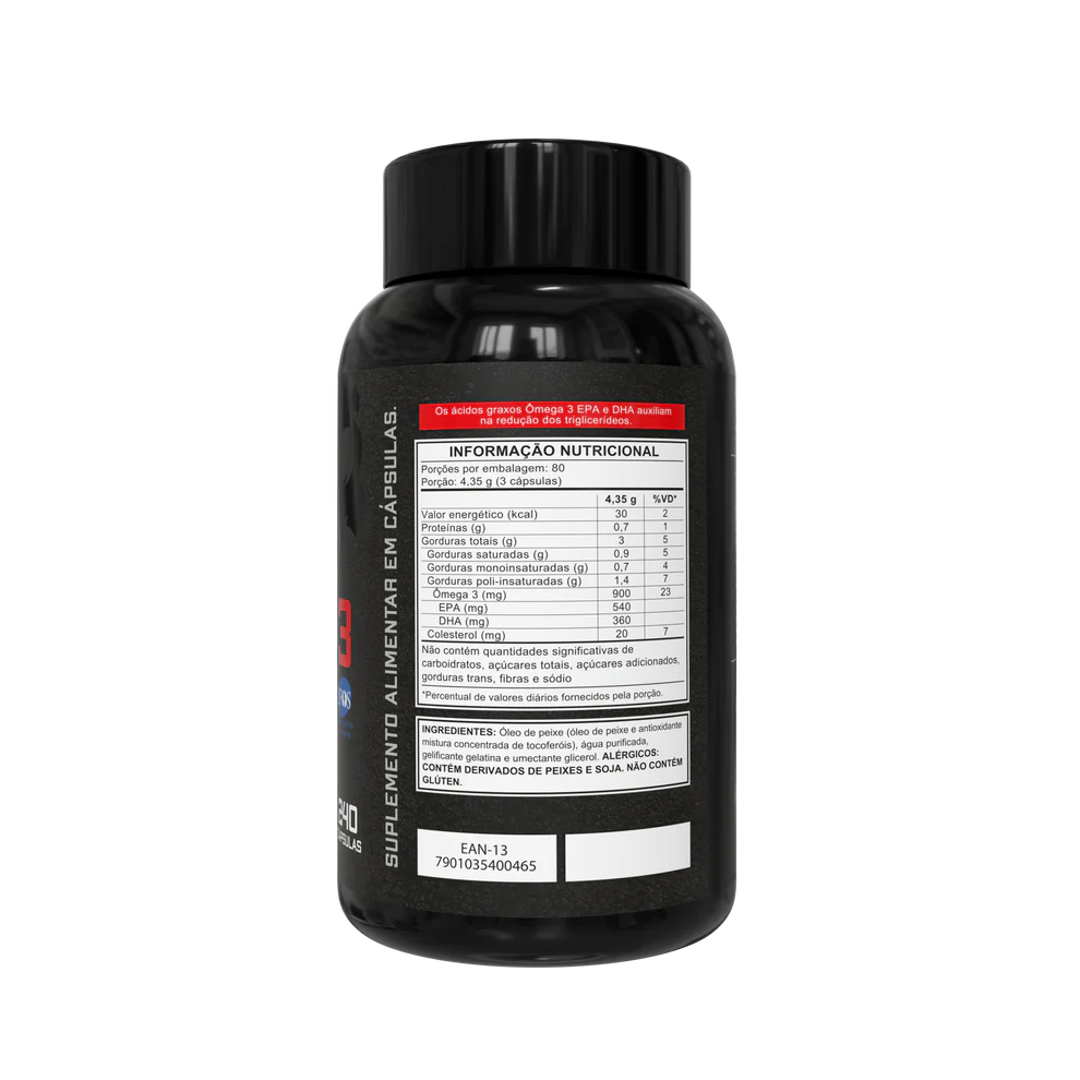 Ômega 3 Dark Lab | Saúde e Performance Diária