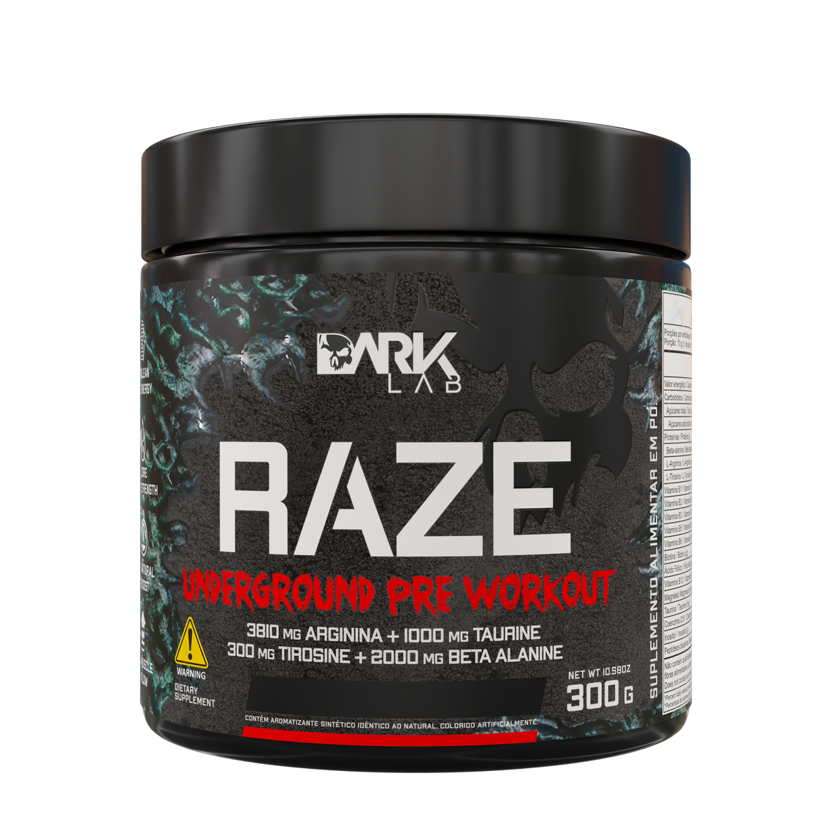 Raze Underground Pre Workout 300g Dark Lab