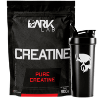 Kit Creatina Pura + Coqueteleira 700ml Dark lab
