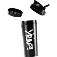 Coqueteleira Shaker Caveira Preta 700ml com Rede - Dark Lab