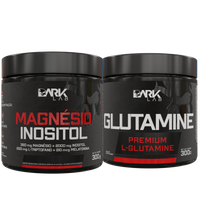 Kit Magnésio Inositol + L-Glutamine Dark Lab
