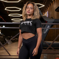 Cropped Fitness - Dark Lab