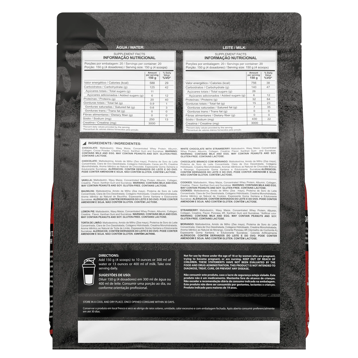 Hipercalórico Dark Mass 3kg - Dark Lab