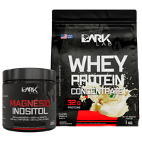 Magnésio Inositol 300g + Whey Protein Concentrado 1KG - Dark Lab