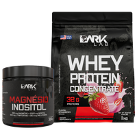 Magnésio Inositol 300g + Whey Protein Concentrado 1KG - Dark Lab