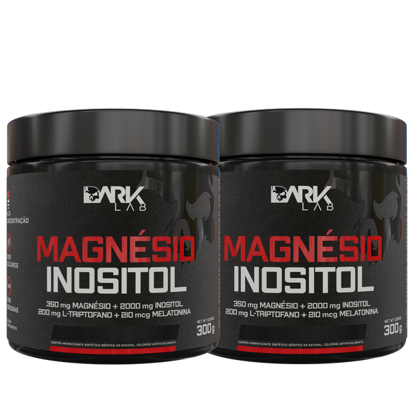 Kit 2x Magnésio Inositol Dark Lab