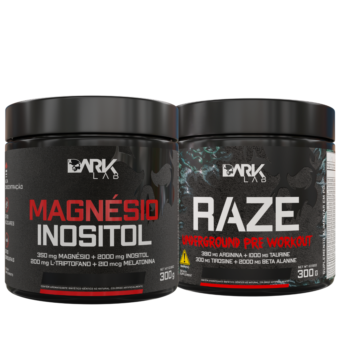 Kit Treino Noturno Dark Lab