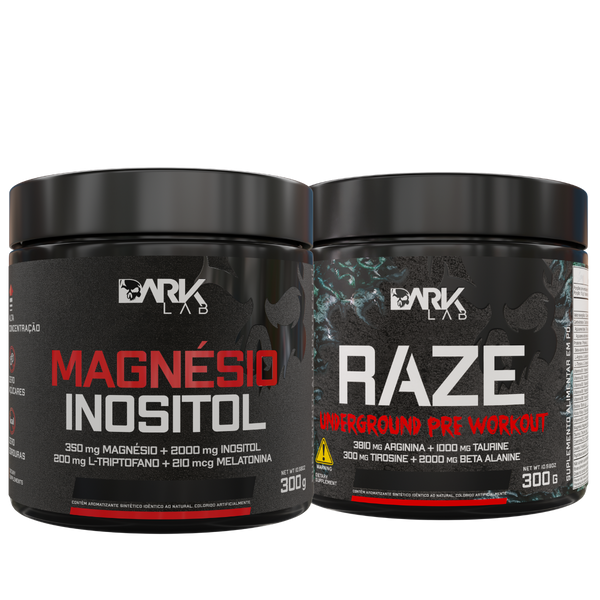 Kit Treino Noturno Dark Lab