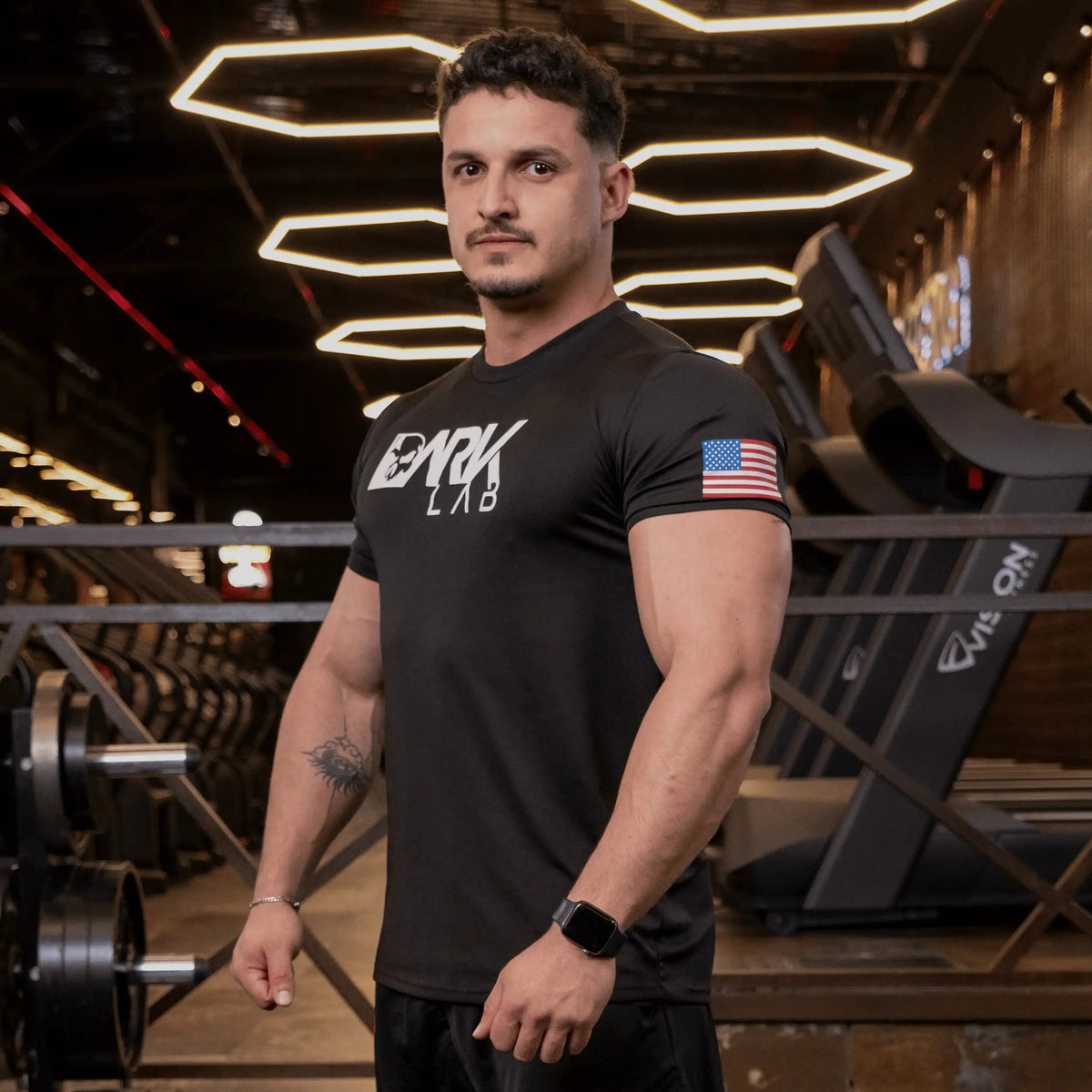 Camiseta Caveira Dry-Fit 2.0 - Dark Lab