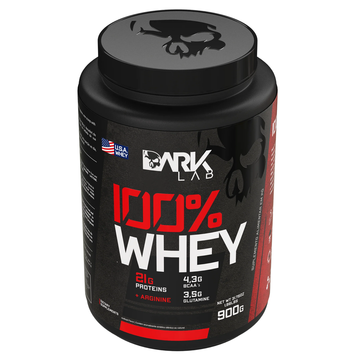 100% Whey Protein Pote 900g - Dark Lab