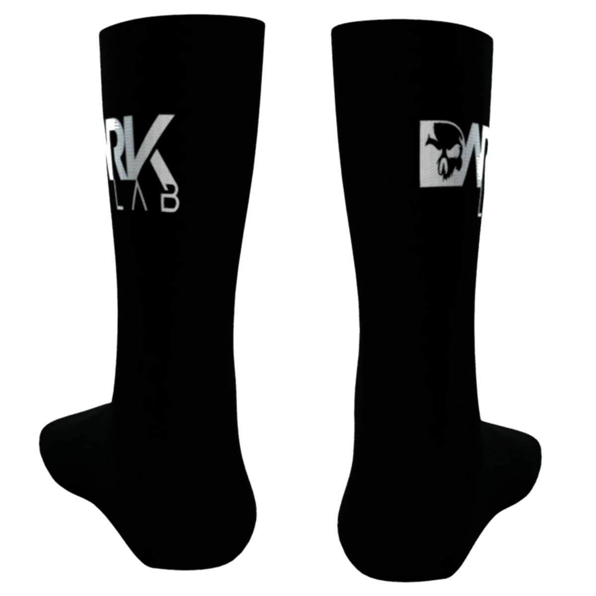 Pares de Meias Preta Personalizadas Dark Lab