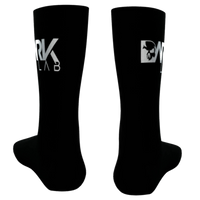 Pares de Meias Preta Personalizadas Dark Lab