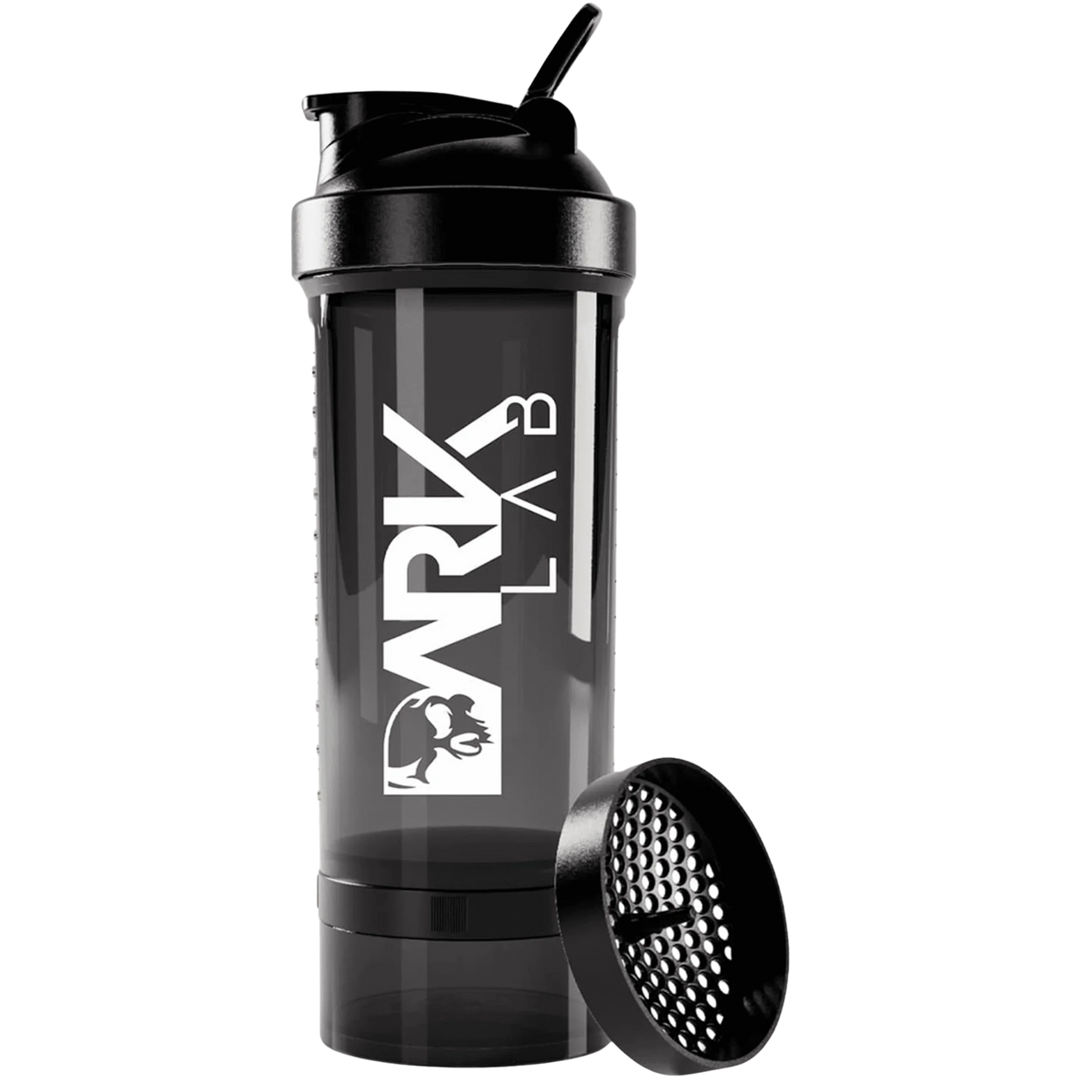 Coqueteleira Premium Preta 700ml - Dark Lab