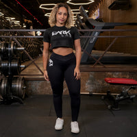 Cropped Fitness - Dark Lab