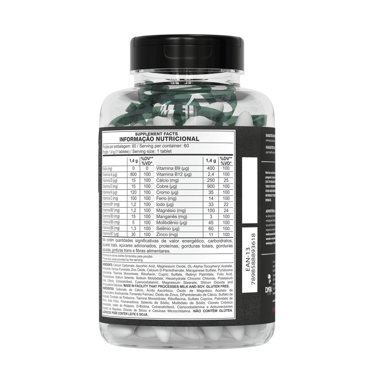 Multivitamin 60 Tabletes Dark Lab