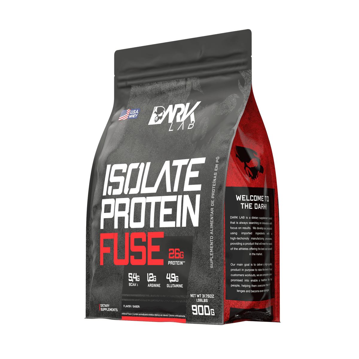 Isolate Protein Fuse 900g Dark Lab