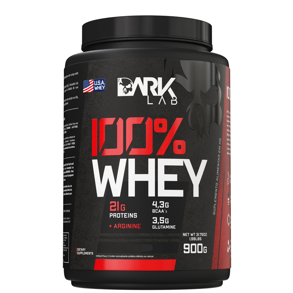100% Whey Protein Pote 900g - Dark Lab