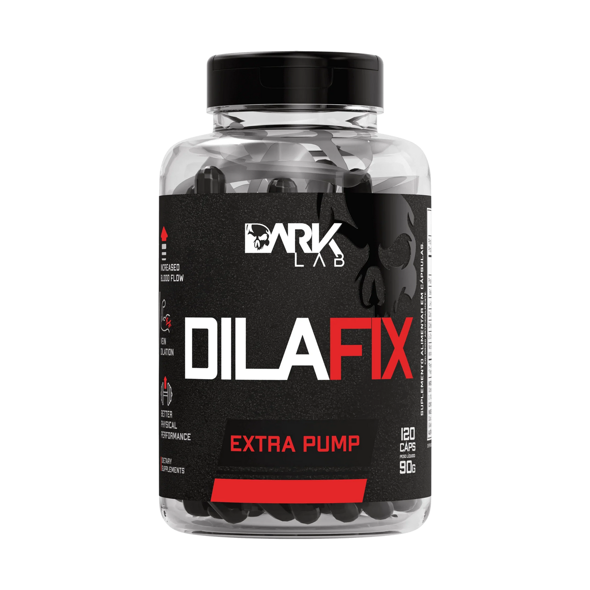 Dilafix Extra Pump 120 Cápsulas - Dark Lab