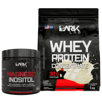 Magnésio Inositol 300g + Whey Protein Concentrado 1KG - Dark Lab