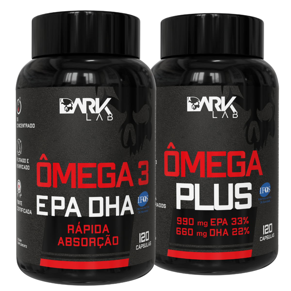 Kit Ômega EPA e Plus Dark Lab