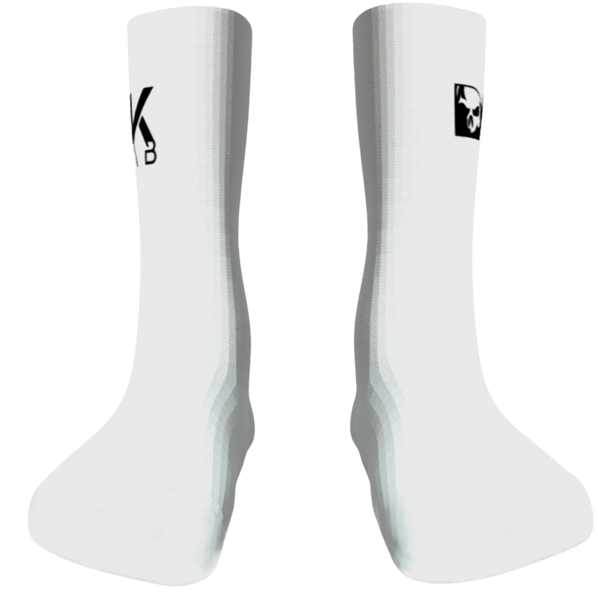 Pares de Meias Branca Personalizadas Dark Lab