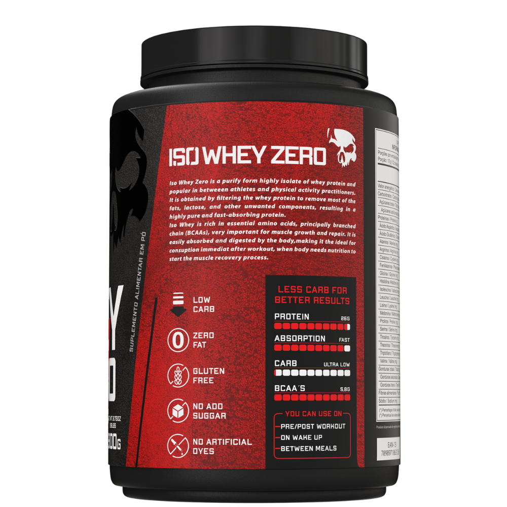 Iso Whey Zero Low Carb Dark Lab