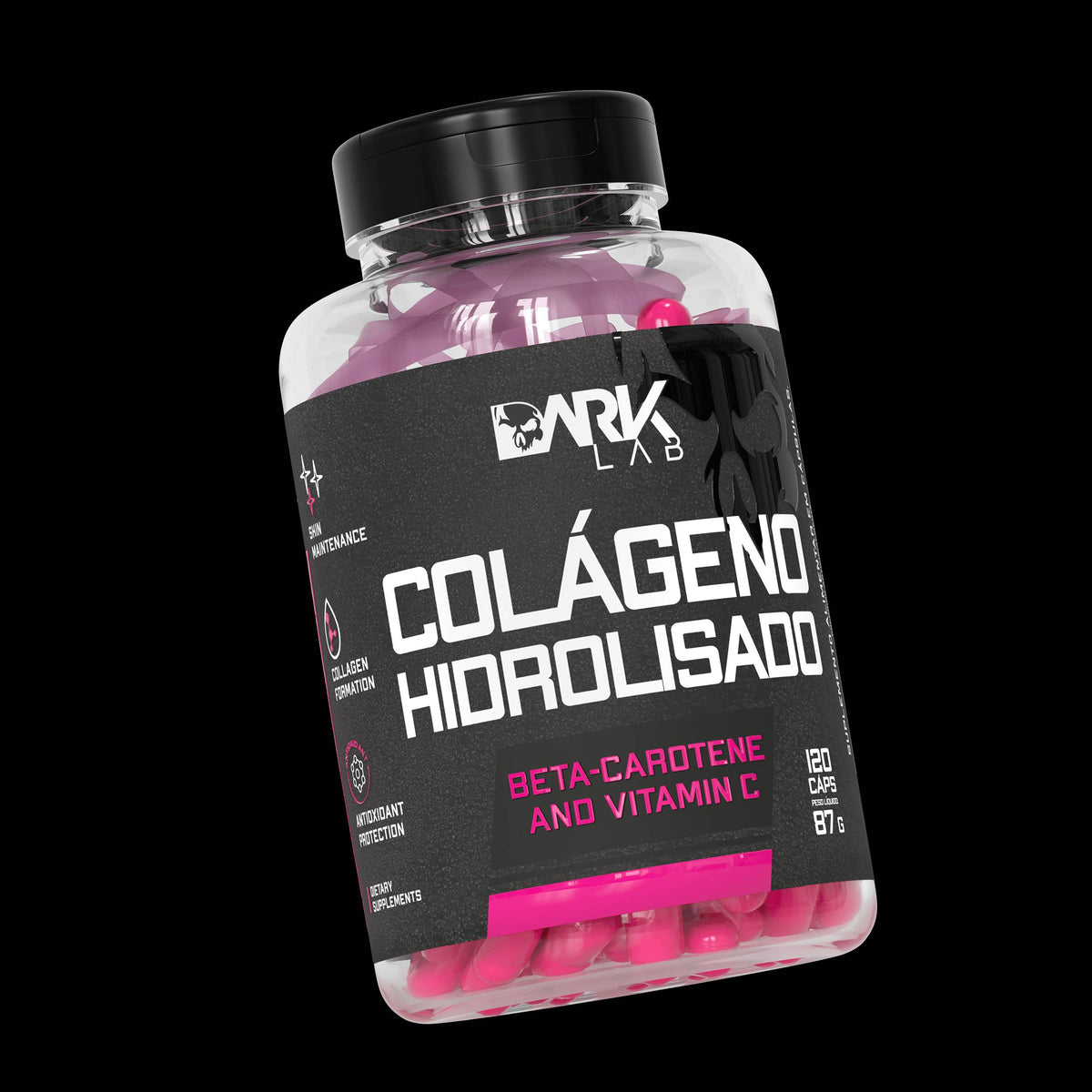 Colágeno Hidrolisado 120 Cápsulas - Dark Lab