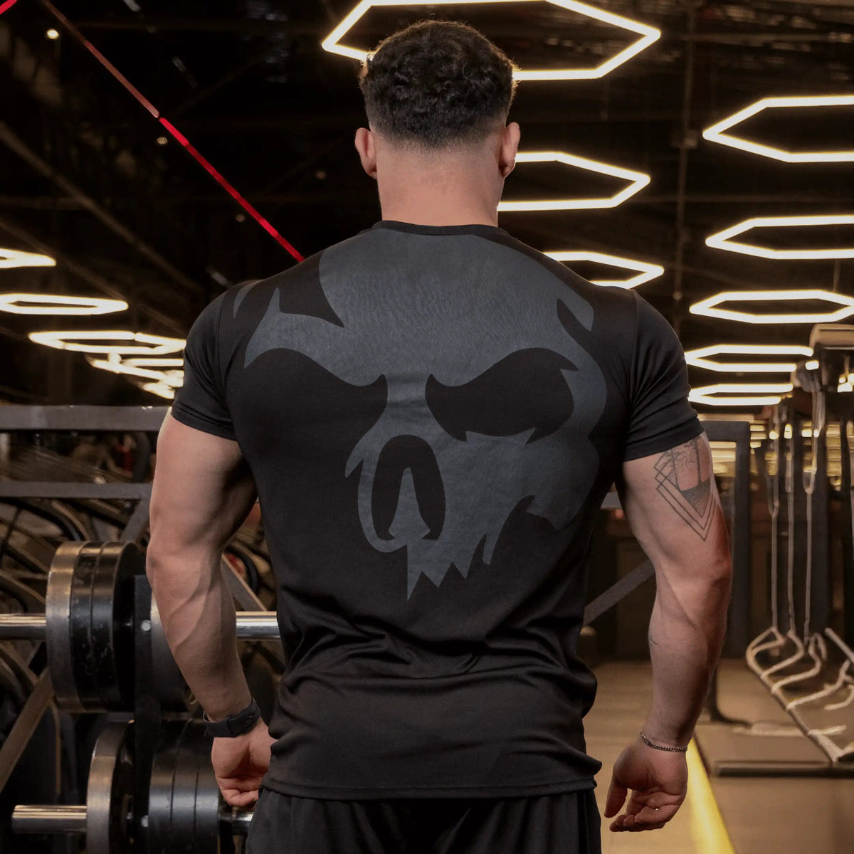 Camiseta Caveira Dry-Fit 2.0 - Dark Lab